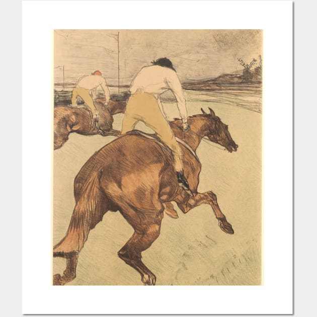 Le Jockey- Henri de Toulouse Lautrec Wall Art by SybaDesign